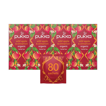 Pukka - Wild Apple & Cinnamon With Ginger Tea - 40G (Case Of 4)