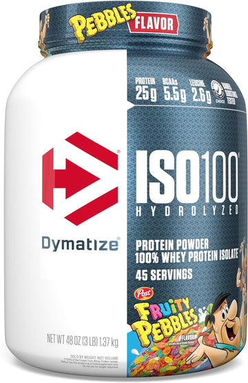 Dymatize Iso100 Hydrolyzed Protein Powder, 100% Whey Isolate , 25G Of