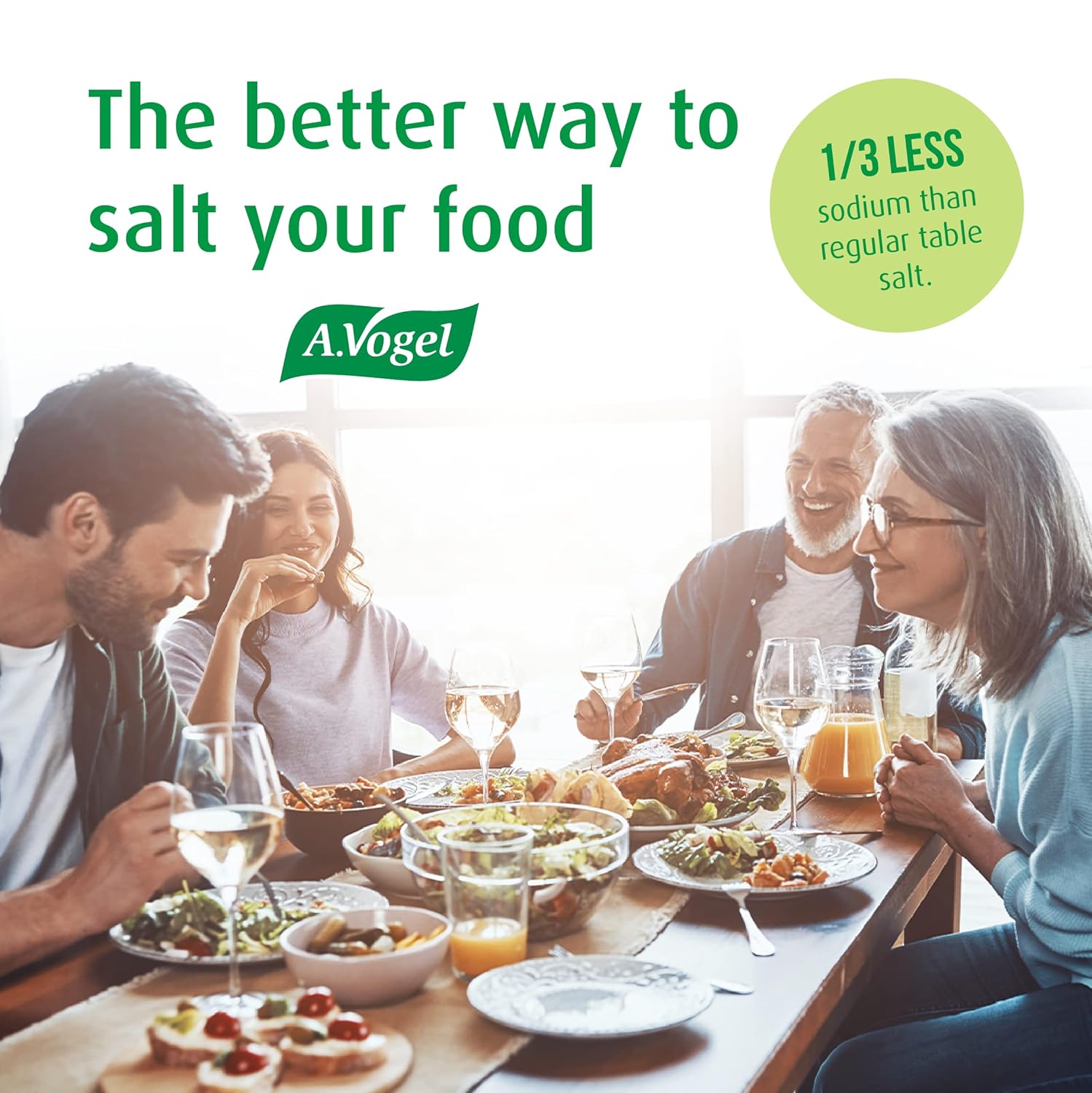 A. Vogel Herbamare Seasoned Sea Salt - Usda Organic - Seasoning Salt Infused With 12 Herbs - 33% Less Sodium - Non-Gmo - Gluten Free - Kosher - 8.8 Oz : Grocery & Gourmet Food