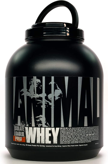 Animal Whey Isolate Protein Powder, Loaded For Post Workout And Recove