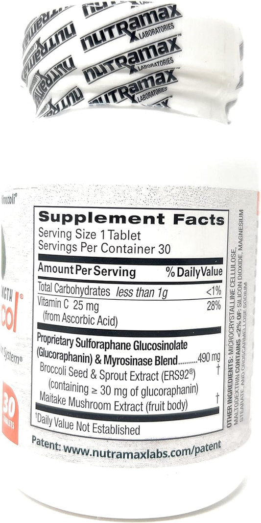 Avmacol Extra Strength Sulforaphane Production System For Immune Support, 60 Tablets