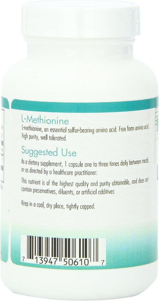 Nutricology L-Methionine, Vegicaps, 100-Count