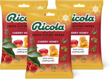 Ricola Cherry Honey, 24Ct, Pack Of 3