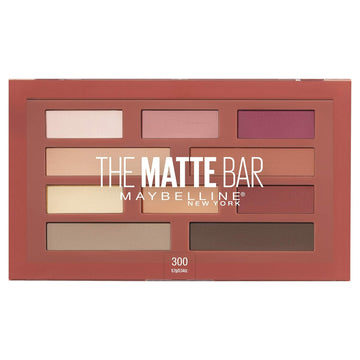 Maybelline New York The Matte Bar Eyeshadow Palette, 300 The Matte Bar, 1 Count