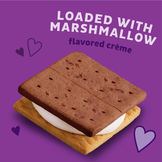 Annie'S Organic Graham Sandwich Cookies, S'Mores, 12 Cookies, 8 Oz. (Pack Of 6)