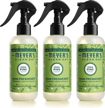 Mrs. Meyer'S Clean Day Room And Air Freshener Spray, Non-Aerosol Spray Bottle Infused With Essential Oils, Honeysuckle, 8 Fl. Oz