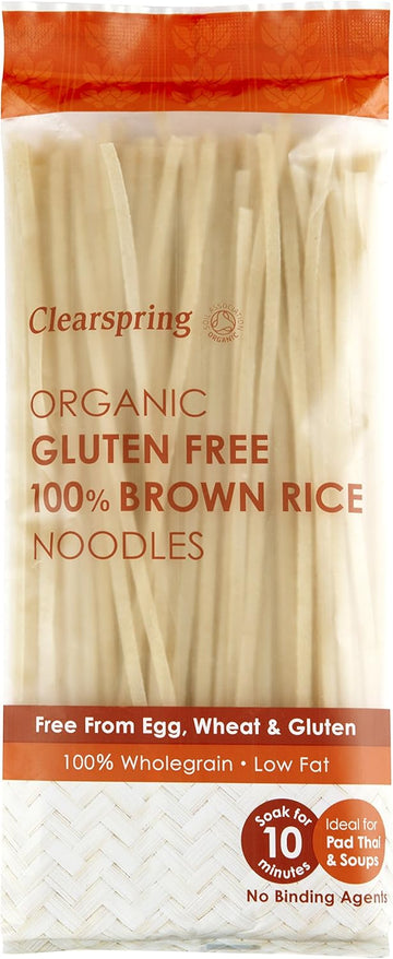 Clearspring Organic Gluten Free Brown Rice Noodles, 200G