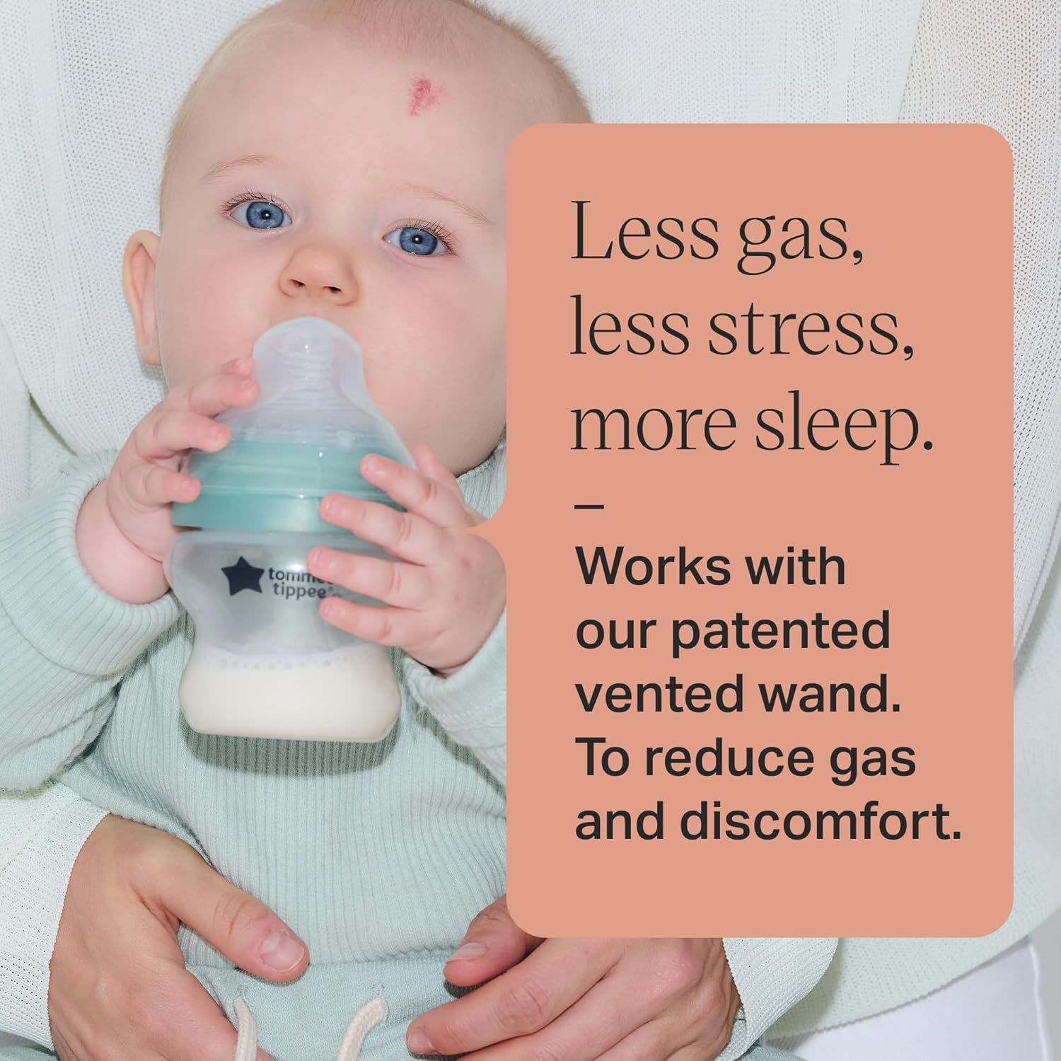 Tommee Tippee Advanced Anti-Colic Baby Bottle Nipples, Breast-Like, Soft Silicone, Medium Flow, 3M+ & Baby Bottles, Natural Start Silicone Anti-Colic Baby Bottle : Baby