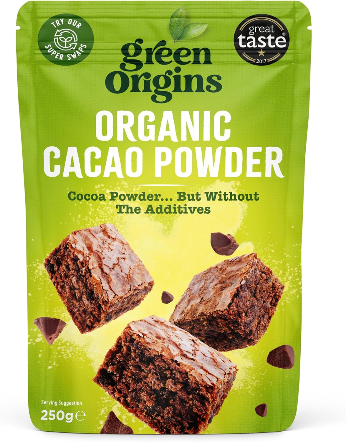 Green Origins Organic Cacao Powder 250g : Amazon.co.uk: Grocery