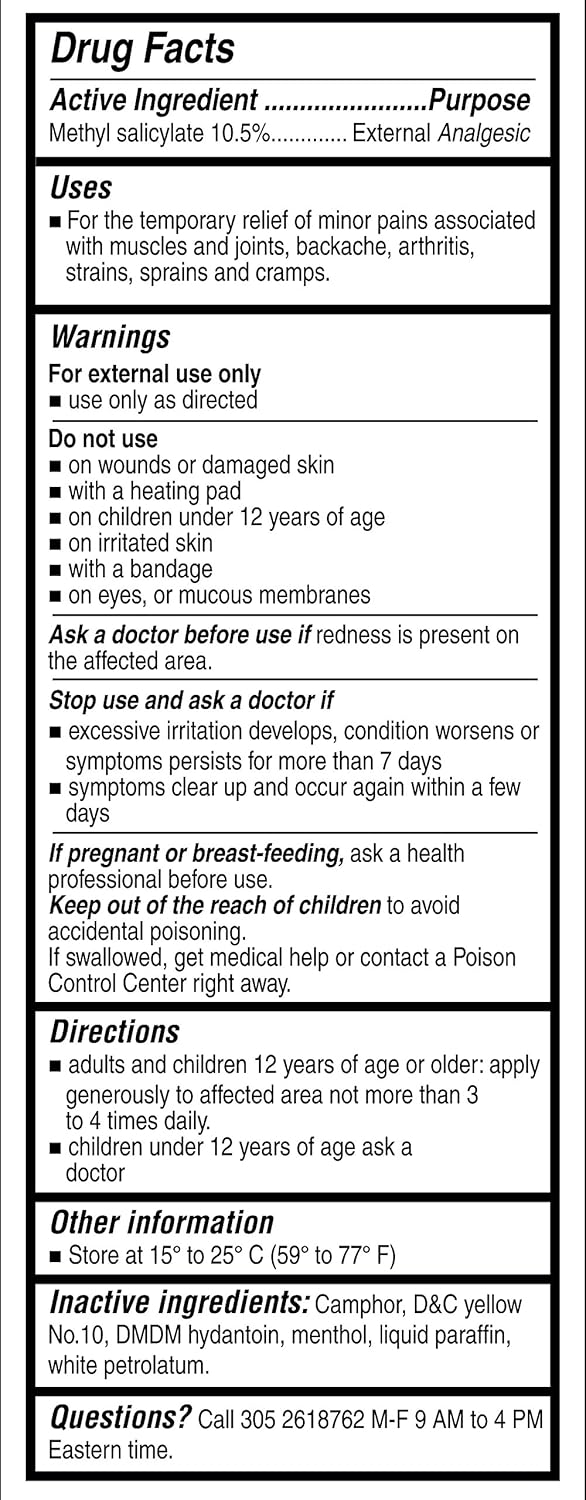 Veneno De Abeja Aceite De Vibora Analgesic Ointment 5 Oz (150 G) Paraben Free : Health & Household