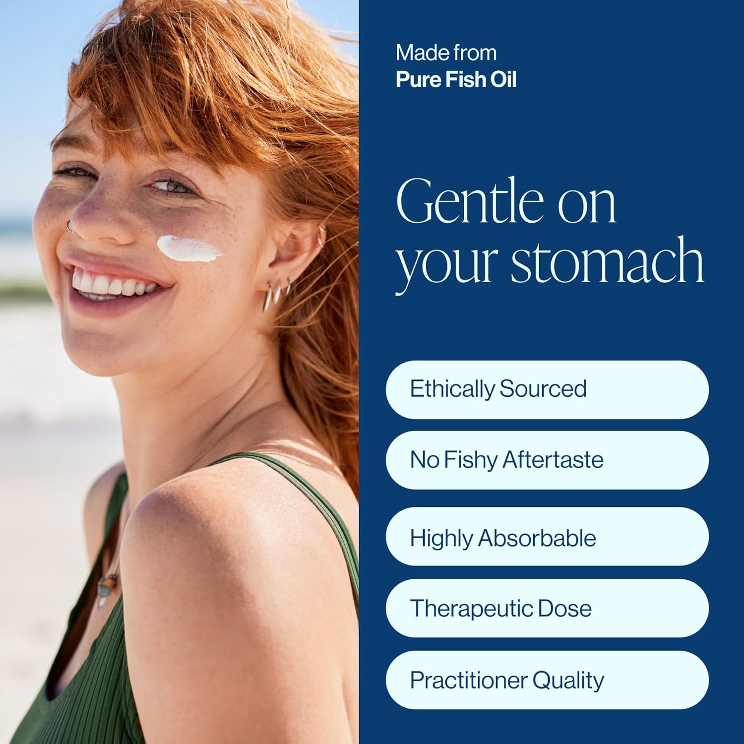 Pure Micronutrients - Omega 3 Fish Oil Supplement, Epa/Dha Fatty Acids, Burpless Fish Oil Supplements With Lemon - Heart, Eye, Brain & Immune Support - 120 Softgels : Health & Household