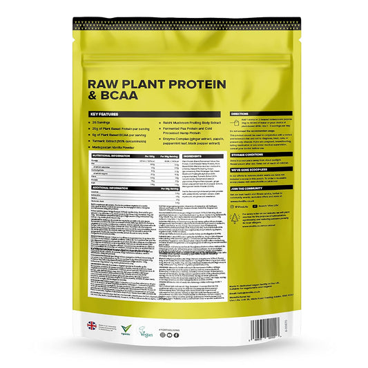 Vivo Life Perform Madagascan Vanilla Protein, 936 Gr