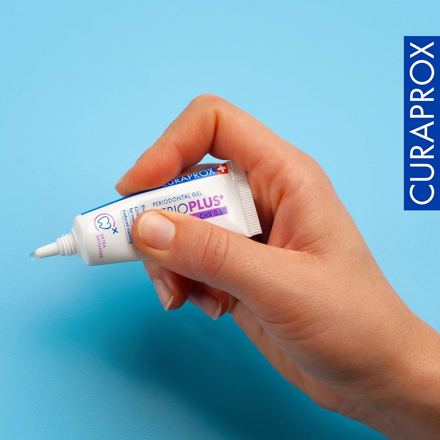 Curaprox PerioPlus+ Focus Gel, 10ml - Oral Gel for Gum Disease Treatment & Enamel Repair. : Amazon.co.uk: Health & Personal Care