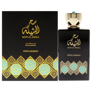 Swiss Arabian Sehr Al Sheila - Luxury Products From Dubai - Long Lasting, Addictive Personal Edp Spray Fragrance - Seductive Signature Aroma - 3.4 Oz