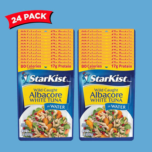 Starkist Albacore White Tuna In Water, 2.6 Oz, Pack Of 24