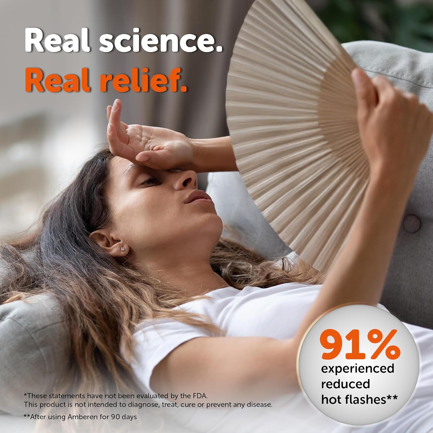 Amberen: Safe Multi-Symptom Menopause Relief. Clinically Shown To Relieve 12 Menopause Symptoms: Hot Flashes, Night Sweats, Mood Swings, Low Energy And More. 1 Month Supply : Health & Household