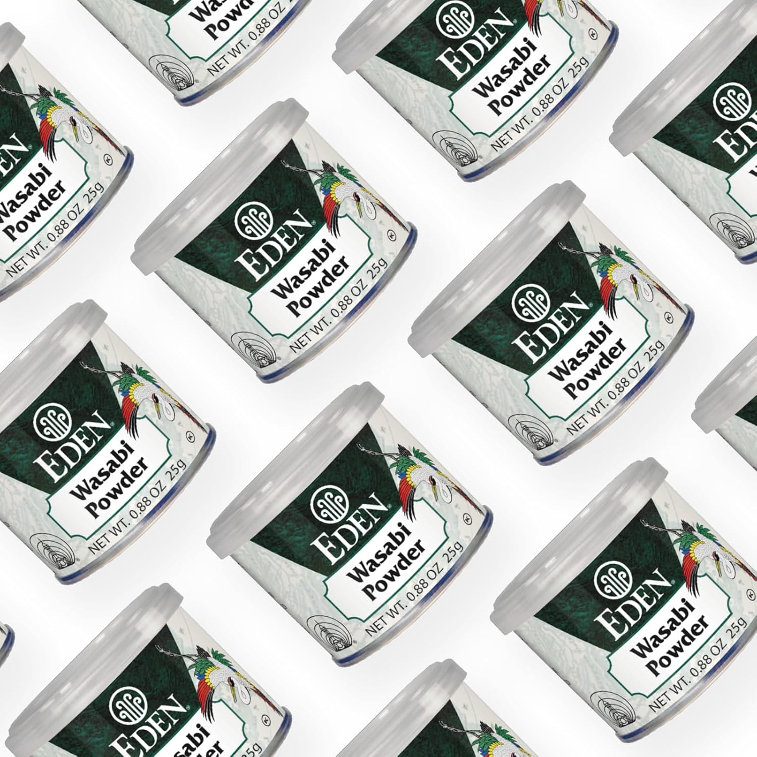 Eden Wasabi Powder, W/Real Japanese Horseradish, Fiery, Traditionally Made In Japan, 0.88 Oz : Eden Wasabi Powder : Grocery & Gourmet Food