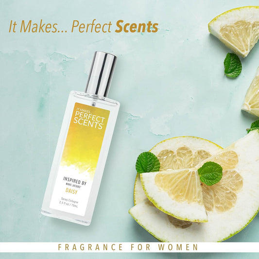 Perfect Scents Fragrances | Inspired By Marc Jacobs' Daisy | Women’S Eau De Toilette | Vegan, Paraben Free, Phthalate Free | Never Tested On Animals | 2.5 Fluid Ounces