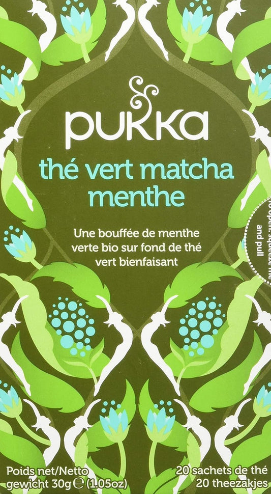 Pukka Mint Matcha Green, 20 Teabags