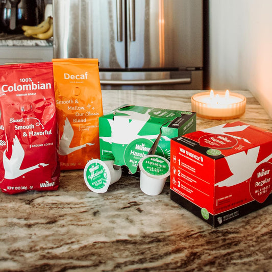 Wawa Regular Mild Roast Single Cup Coffee Pods, 1 Box (12 Count)