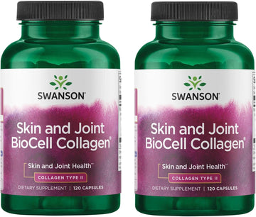 Swanson Skin And Joint Biocell Collagen - Collagen Type Ii 500Mg 200 Capsules (2 Pack)