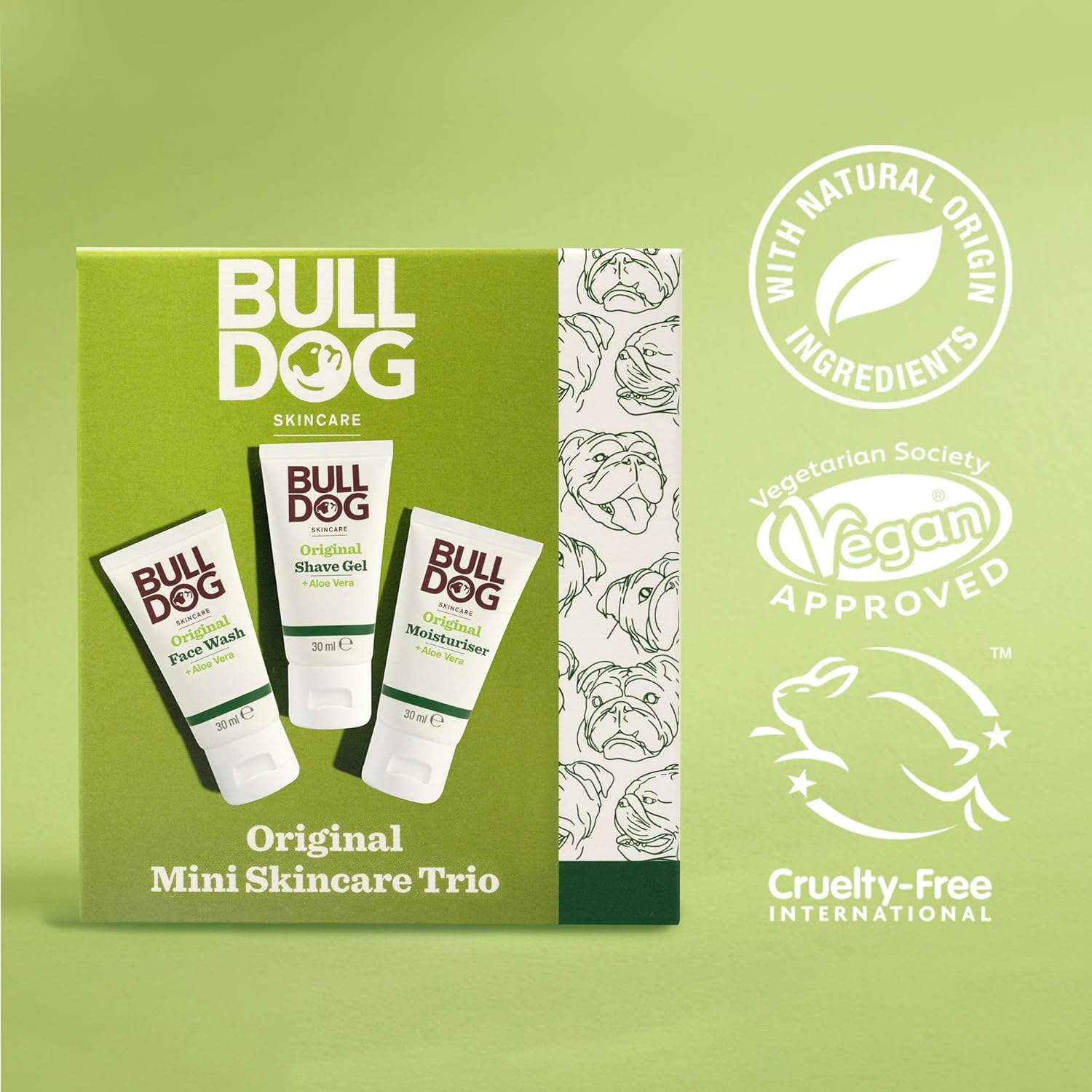 Bulldog Skincare | Men's Gift Set | Mini Trio National : Amazon.co.uk: Beauty