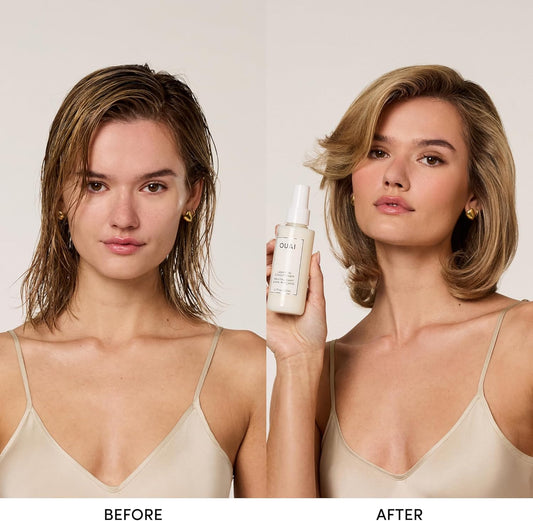 Ouai Leave In Conditioner & Heat Protectant Spray - Prime Hair For Style, Smooth Flyaways, Add Shine And Use As Detangling Spray - No Parabens, Sulfates Or Phthalates - (45 Ml (Pack Of 1))