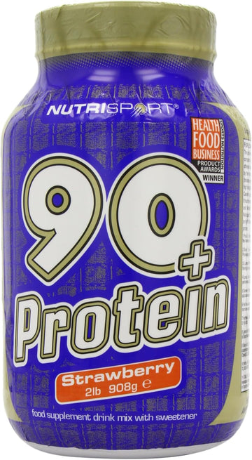 Nutrisport 90+ Protein 908G Strawberry