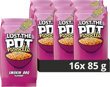Pot Noodle Smokin’ Bbq Lost The Pot Noodle Low In Saturated Fat Instant Noodles 16X 85 G
