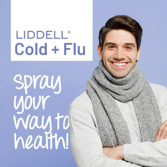 Liddell Homeopathic Cold And Flu Spray, 1 Ounce