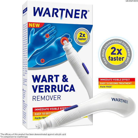 Wartner Warts And Verrucas Remover Pen, Adult, White