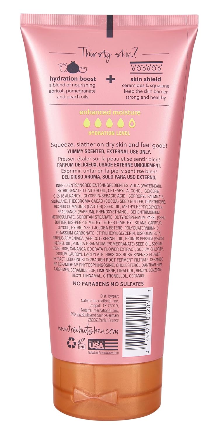 Tree Hut Peppermint Pearl Body Lotion | Limited Edition Holiday | Ceramide And Squalene Formula Helps Protect Skin | Long-Lasting Hydration Leaves Skin Feeling Soft & Moisturized | 8.5 Fl Oz. : Beauty & Personal Care