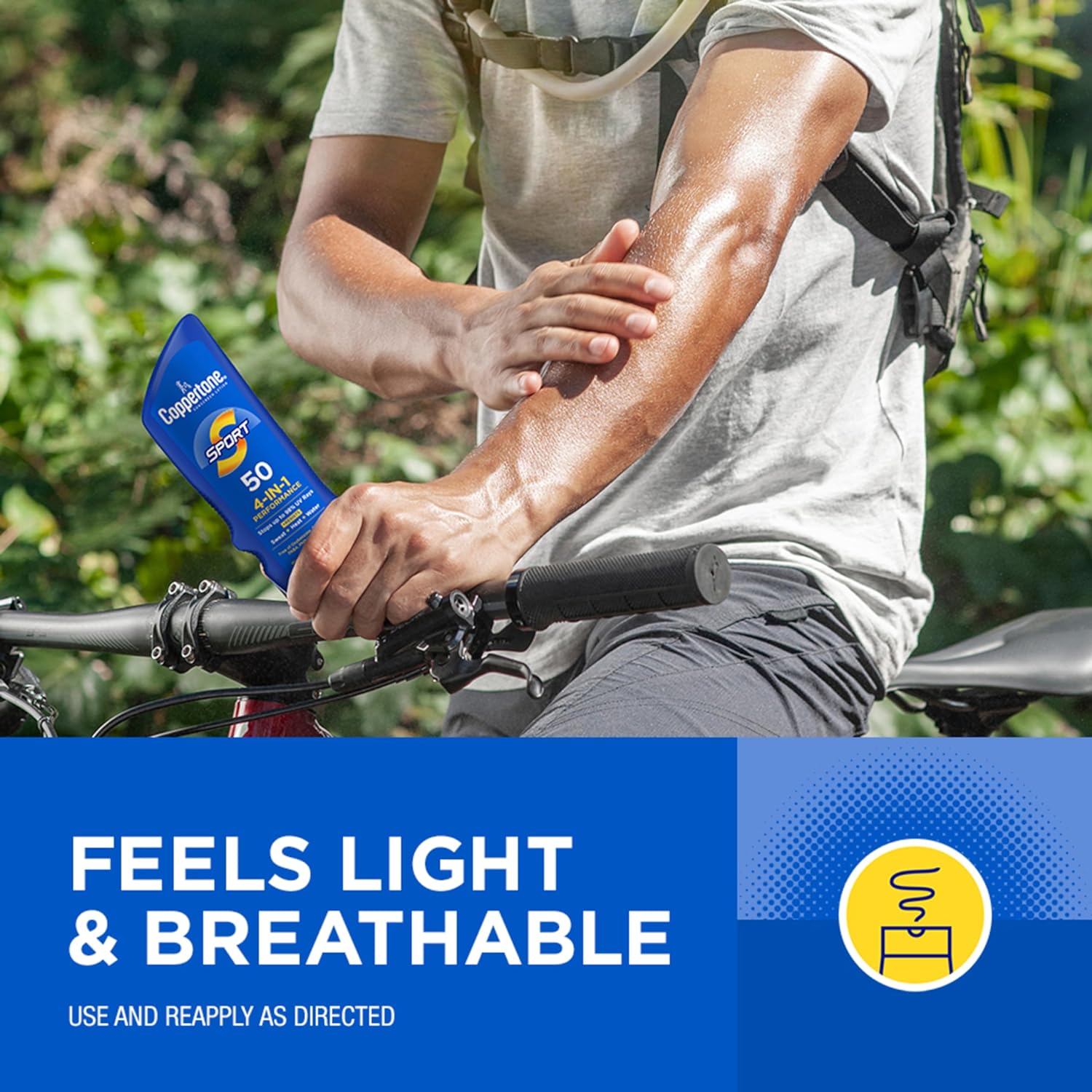 Coppertone SPORT Sunscreen SPF 30 Lotion, Water Resistant Sunscreen, Body Sunscreen Lotion, 7 Fl Oz : Beauty & Personal Care