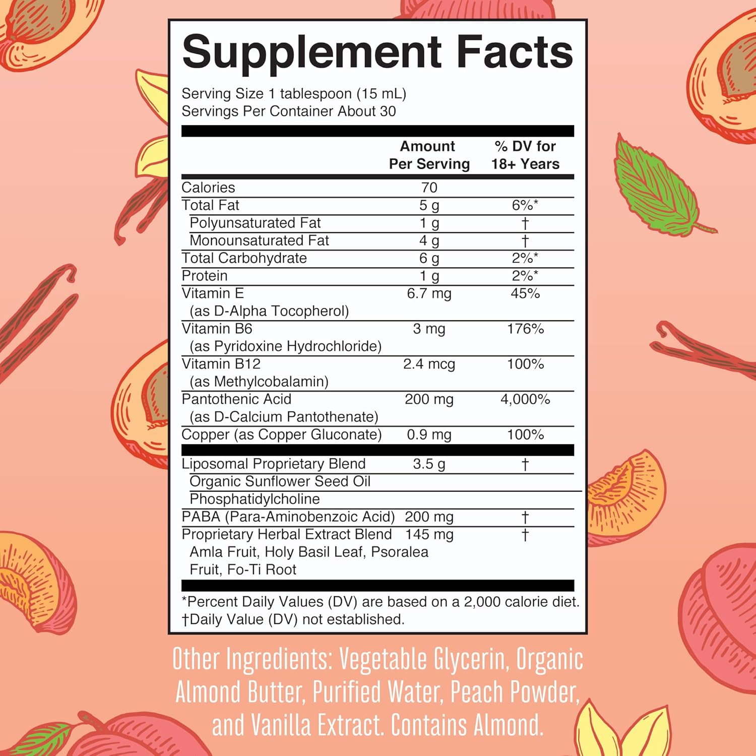 MaryRuth Organics Gray Guard Liposomal, Supports Natural Hair Color, With Copper & Pantothenic Acid, Holy Basil & Traditional Herbs, Vitamin E & Vitamin B for Overall Health, Ages 18+, 15.22 Fl oz : Beauty & Personal Care