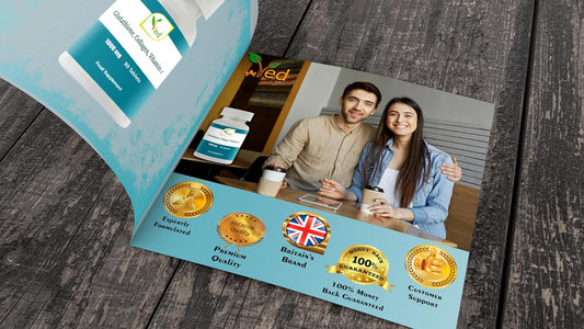 Ved Reduced L-Glutathione, Collage, Vitamin C Tablets | 1000Mg X 90 Tablets