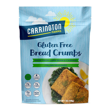 Carrington Farms - Gluten Free Bread Crumbs - Made With Lupin Bean And Cassava - Italian Seasoned
