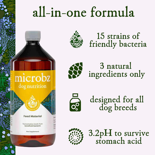 Microbz Healthy Habitats | 1 Litre Concentrate Makes 20 Spray Bottles | Odour Eliminator, Natural Freshener For Pets Sleeping & Feeding Areas, Livestock & Animals Environment - Pet & Children Safe