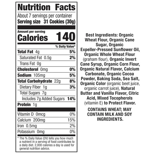 Annie'S Organic Bunny Grahams Snacks, Neapolitan, 7.5 Oz