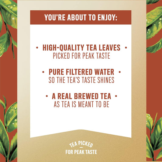 Gold Peak Tea, Unsweet Tea, 16.9 Fl Oz, 6 Pack