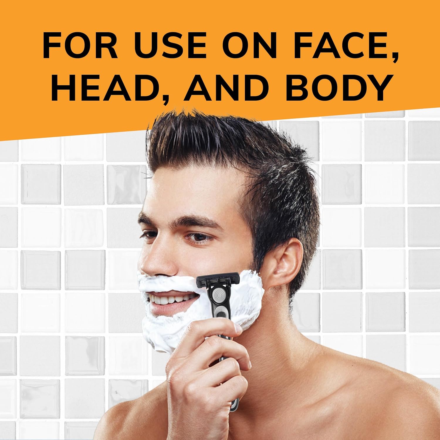 BIC Flex 4 Refillable Razors for Men, Long-Lasting 4 Blade Disposable Razors for Sensitive Skin, 1 Handle and 8 Cartridges, 9 Piece Shaving Kit : Beauty & Personal Care