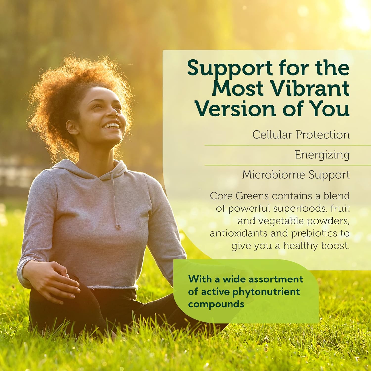 Zahler Core Greens Powder Nutrition Supplements - Superfood Powder - S