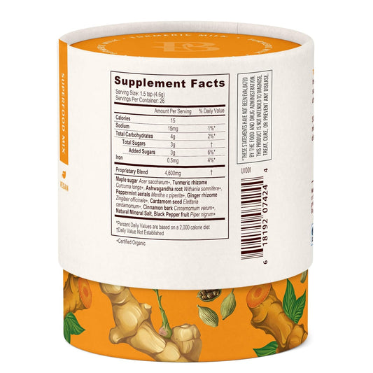 Banyan Botanicals Bitter & Bold – Organic Caffeine-Free Herbal Coffee Alternative – Milk Thistle, Chicory, And Dandelion Coffee Alternative – 3.5 Oz, 16 Servings – Fair For Life, Non-Gmo, Vegan