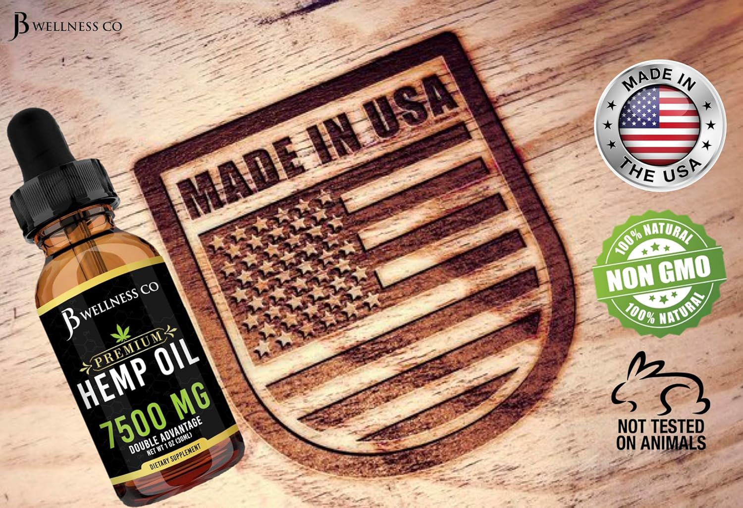 Organic Hemp Oil Extract Drops - Omega Fatty Acids 3 6 9, Non-Gmo Ultra-Pure Sugar- Free (2-Pack) : Health & Household