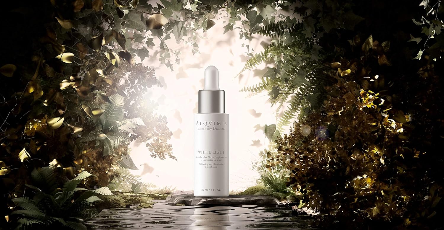 Alqvimia Essentially Beautiful White Light Whitening And Illuminating Night Serum, 30 Ml