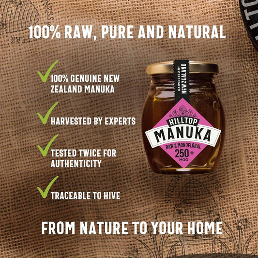 Hilltop Honey - Manuka Mgo 50+ - New Zealand - 225G