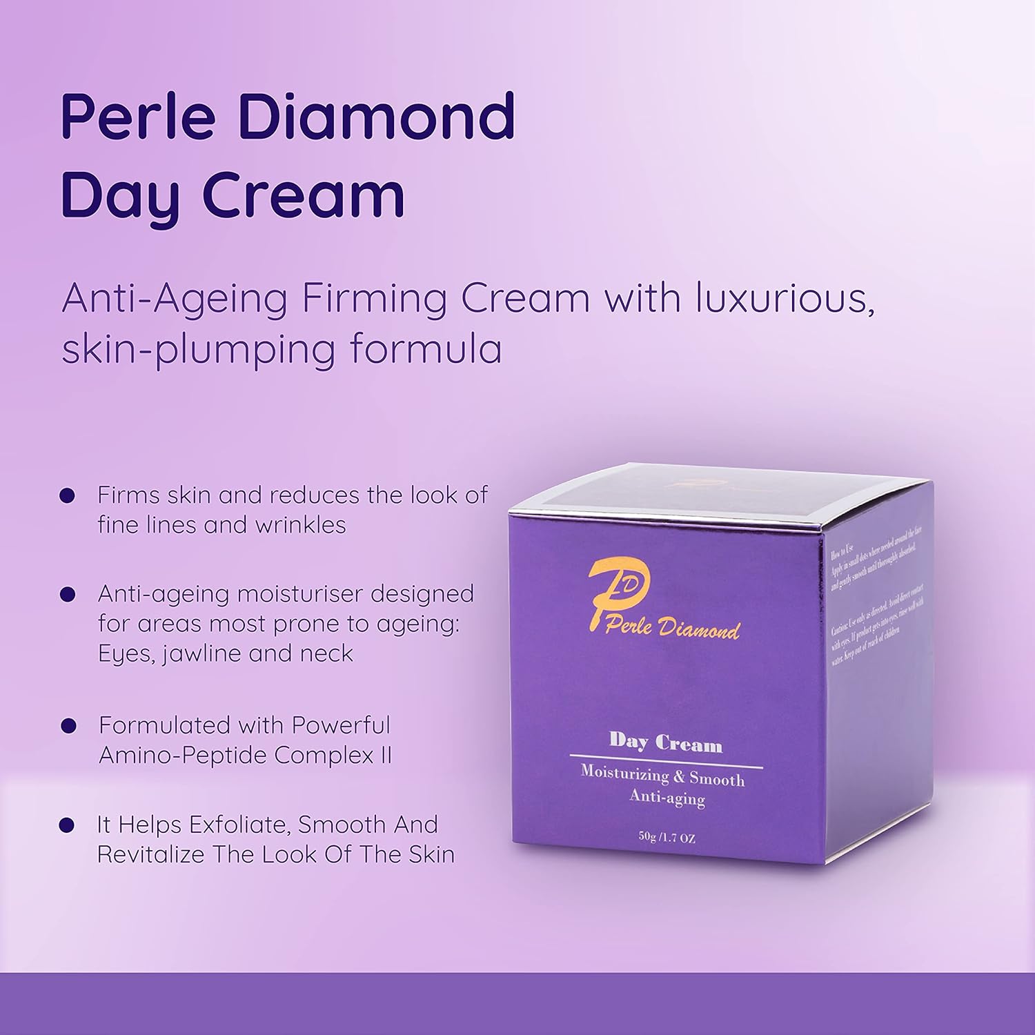 PERLE DIAMOND DAY CREAM 50ML : Amazon.co.uk: Beauty