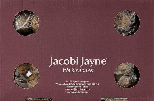 Fat Balls For Wild Birds - Jacobi Jayne® Chunky Dumplings⢠Premium Suet Balls - Pack Of 48 X 85G - High Energy Fat Balls Wild Bird Food Feed To Attract Small Wild Birds Year RoundCd85-48