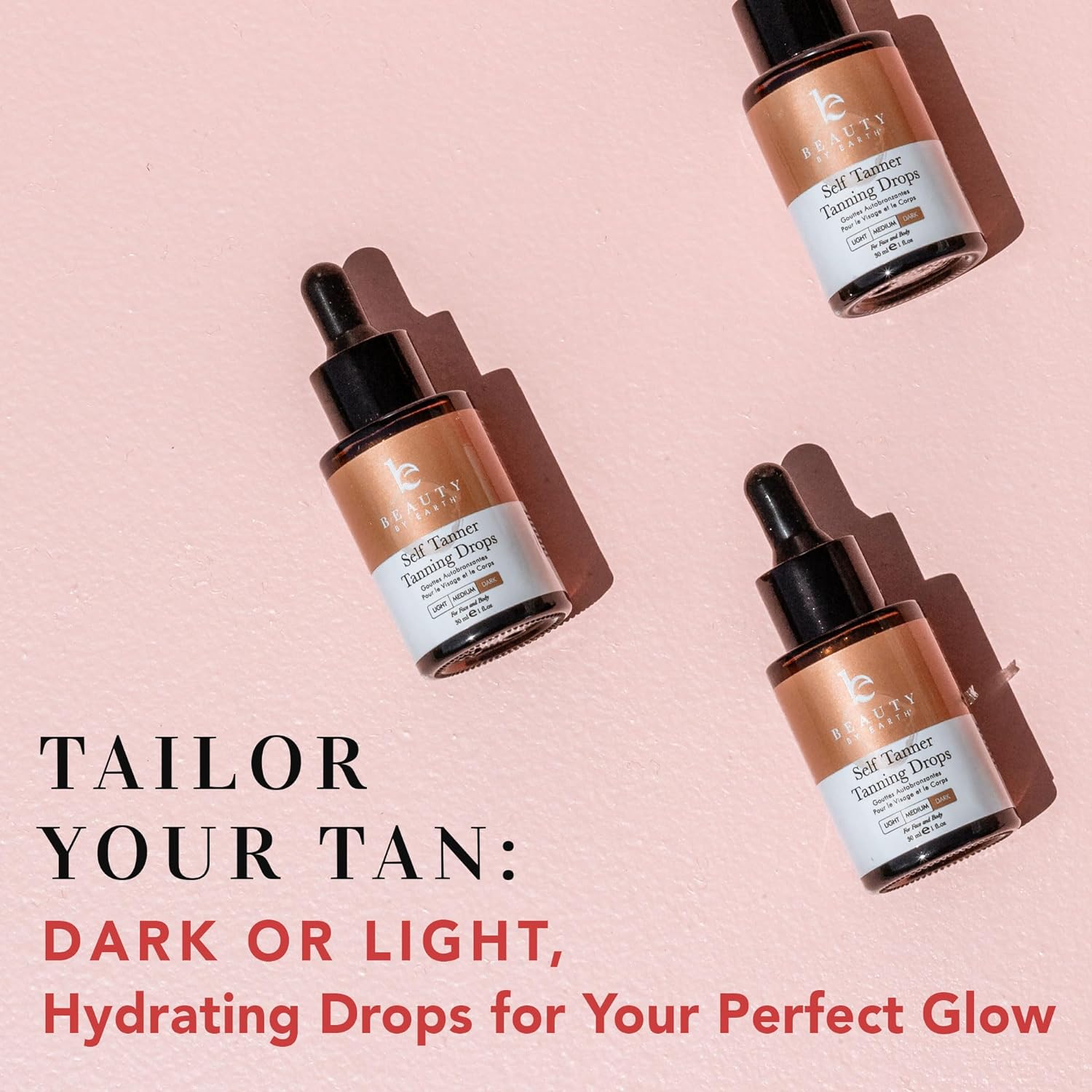 Self Tanning Drops - Face Tanner Drops Ultra Dark - Bronzer Drops - Self Tanner for Face - Self Tanners Best Sellers - Face Tanning Drops to Add to Moisturizer - Face Tan Drops - Bronzing Drops : Beauty & Personal Care