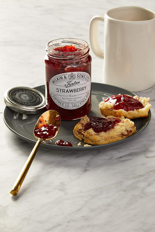 Tiptree Strawberry Preserve, 12 Ounce Jar