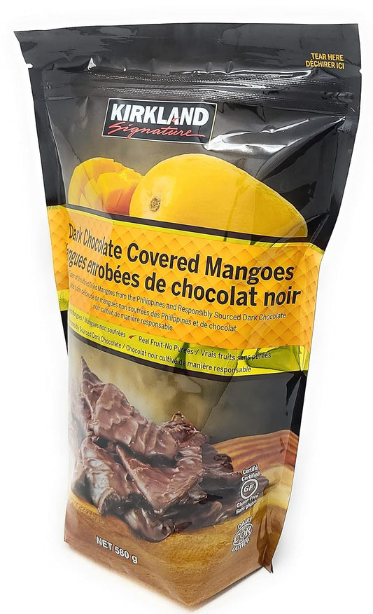 Kirkland Dark Chocolate Covered Mangoes 20.46 Oz
